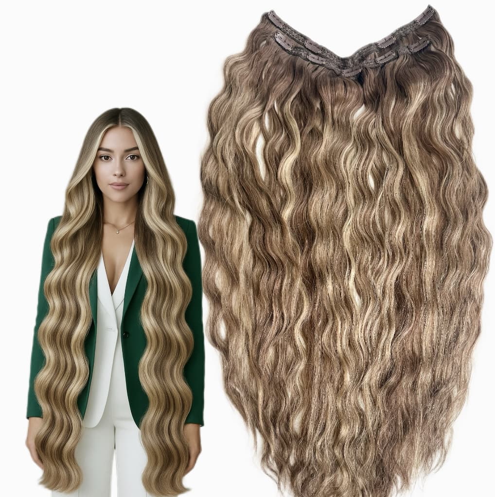 Tresa Eva Hair (4D) Balayage Ondulat #7/#24