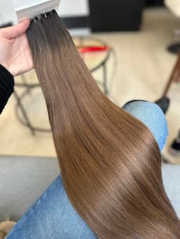 Extensii Invisible Tape Ombre #2/#8