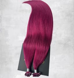 Extensii cheratina Diamond Burgundy II