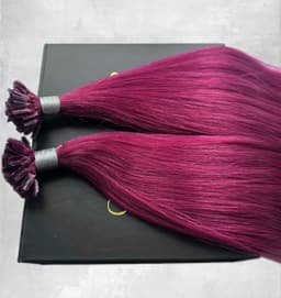 Extensii cheratina Diamond Burgundy II