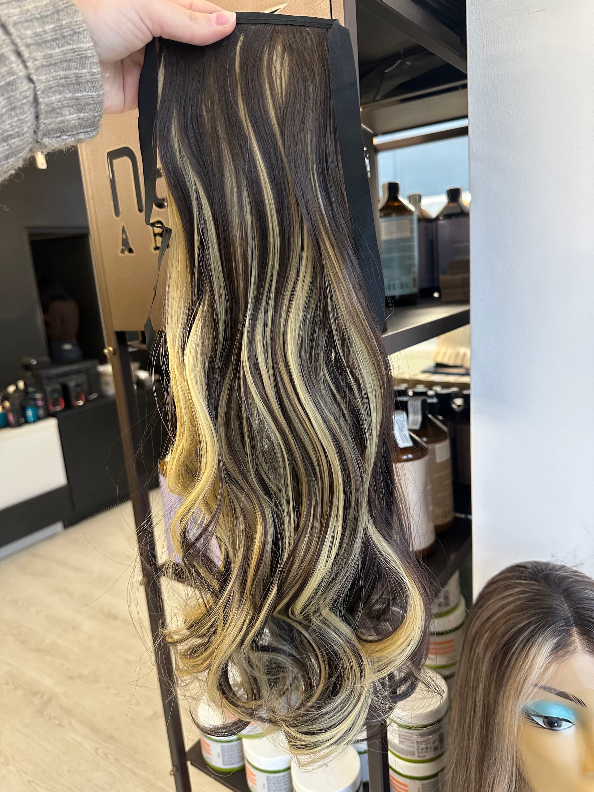 Coada de Par cu bentite ondulata Balayage #8/#26