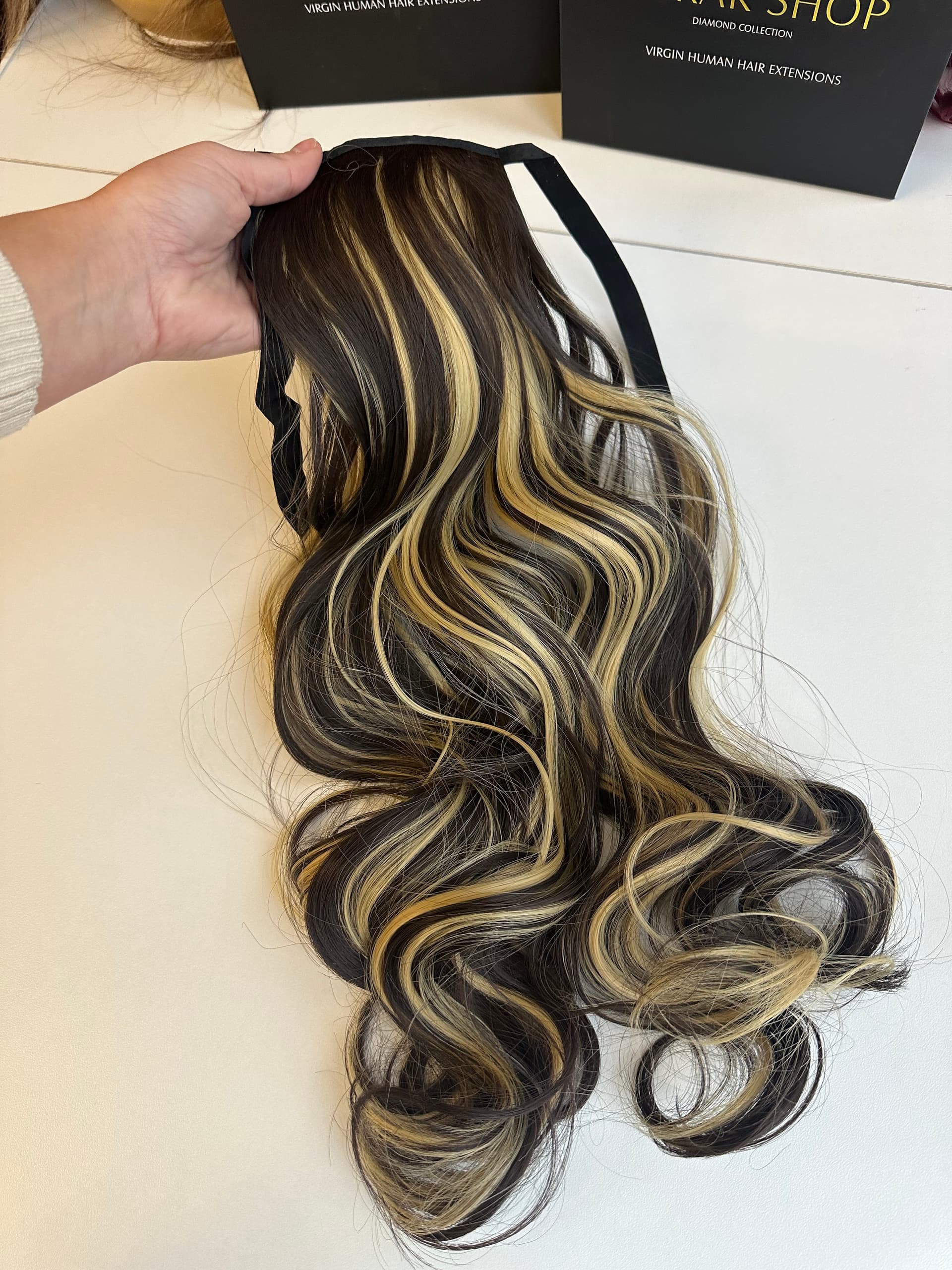 Coada de Par cu bentite ondulata Balayage #8/#26