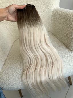 Clip-On Diamond Ombre #7 Grigio Chiaro