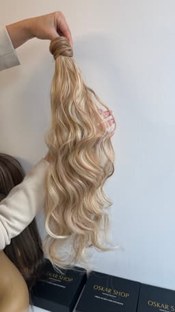 Coada de Par cu scai Ondulata Balayage #24/#60