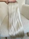 White Platinum Extensions Ombre #19/Silver