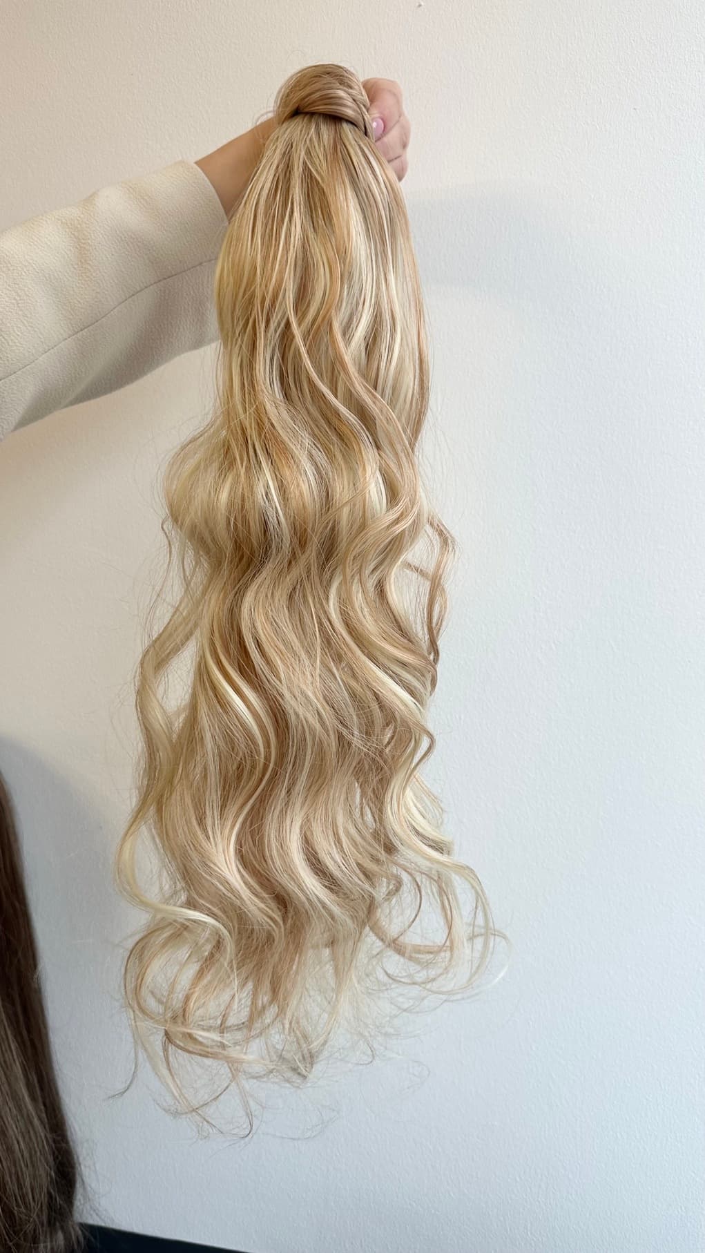 Coada de Par cu scai Ondulata Balayage #24/#60