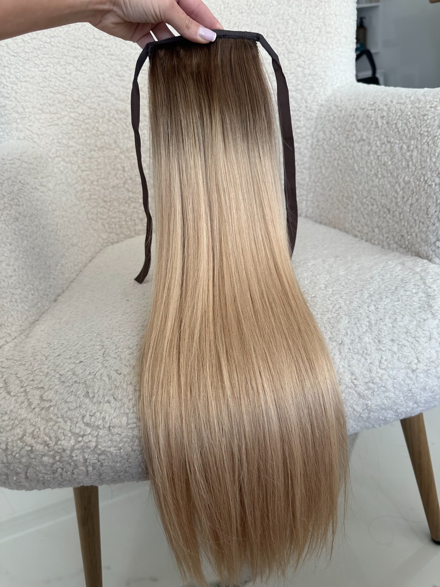Extensión de cabello Russian Hair Ombre #4/ #20