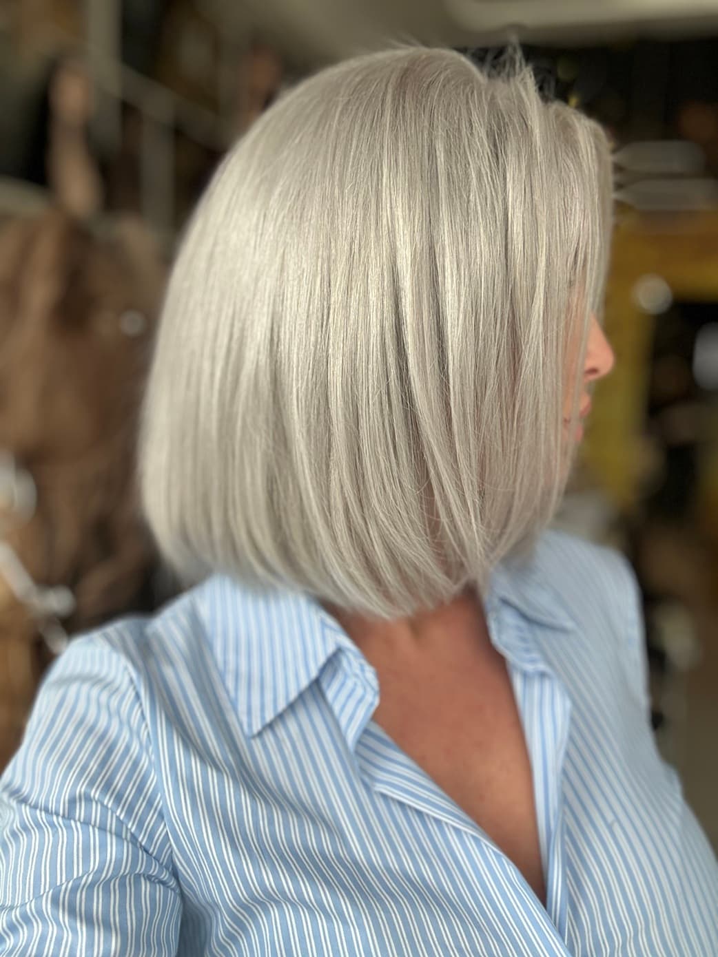 Peruca din par natural Abby