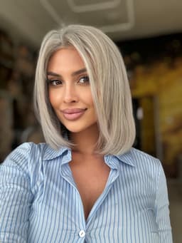 Peruca din par natural Abby