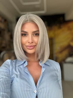 Peruca din par natural Abby