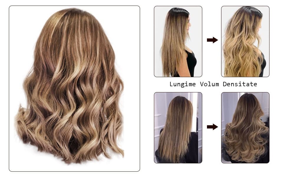 Extensii de Par Flip IN Balayage #19/ Silver