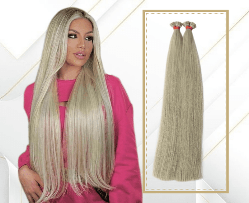 Extensii Cheratina Par Slavic #14 Blond Bej Deschis