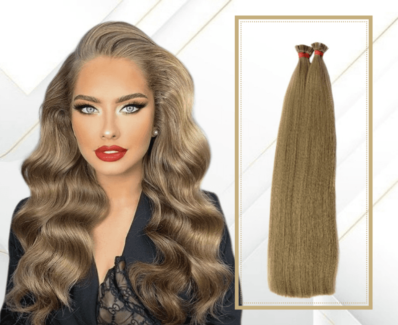 Extensii Cheratina Par Slavic #16 Blond Inchis