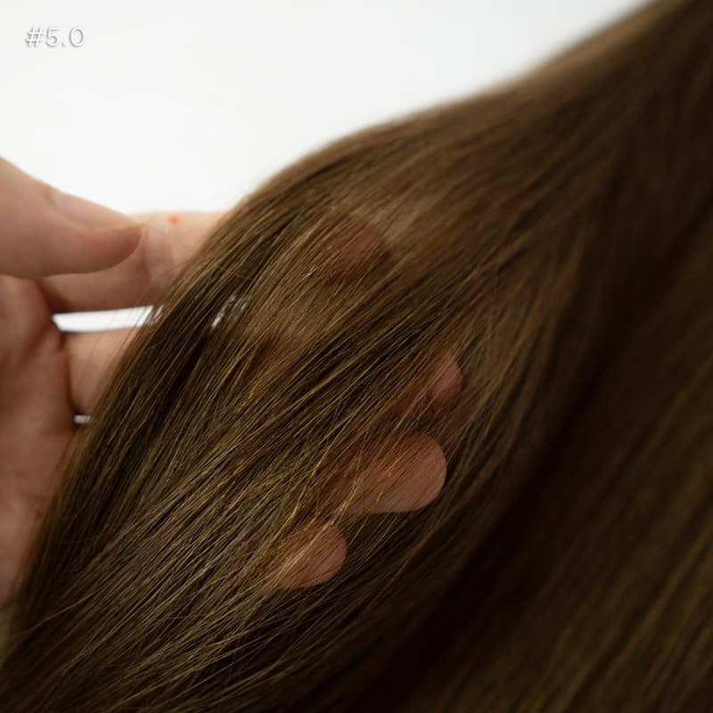 Extensii Cheratina Par Slavic #5 Saten Natural Mediu