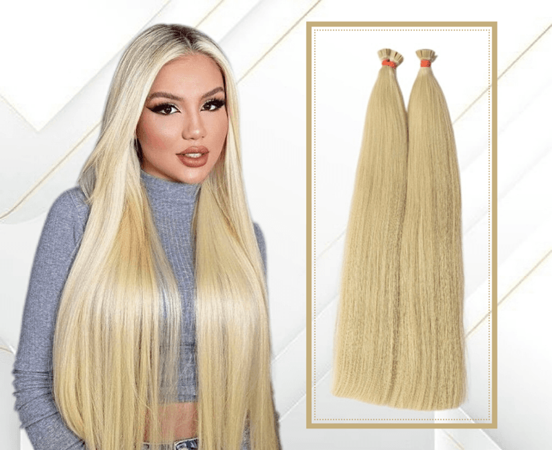 Extensii Cheratina Par Slavic #60 Blond Platinat