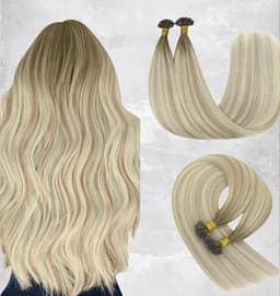 Extensii cheratina Luxe Blond Suvitat #18 #60