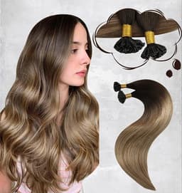 Extensii cheratina OSKAR Balayage #4/#10