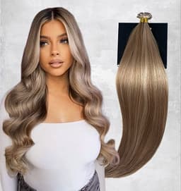 Extensii cheratina OSKAR Balayage#8/Silver