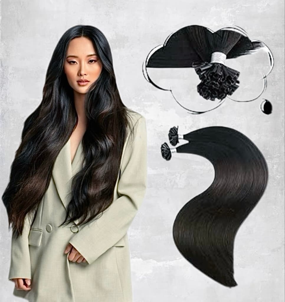 Extensii Cheratina Black Collection #1B