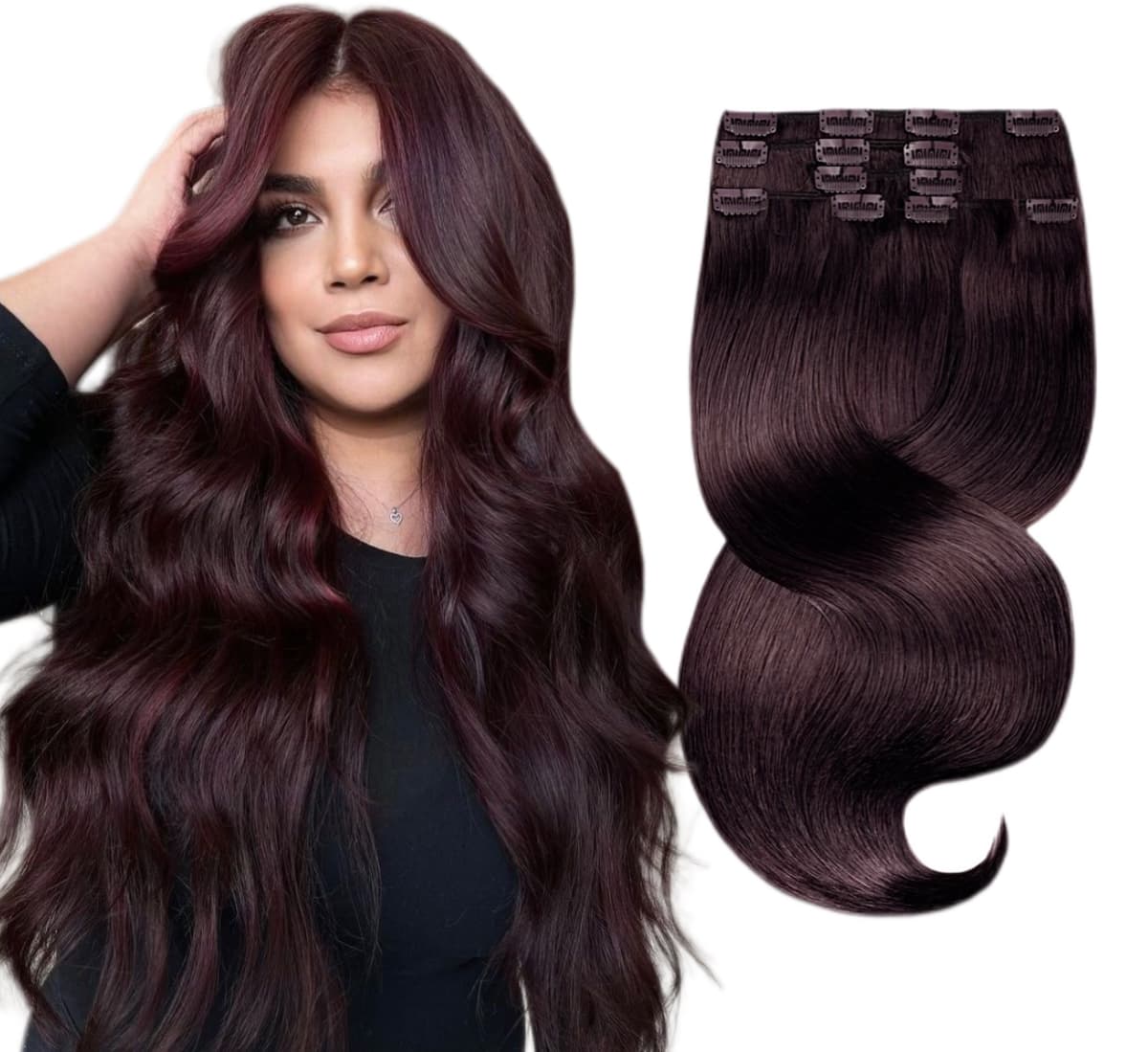 Clip On Luxe Drept Black Collection #99J