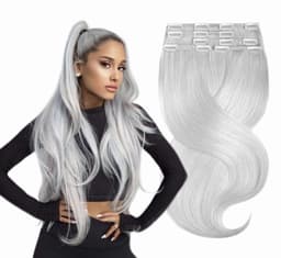 Extensii Clip-On Luxe Grey