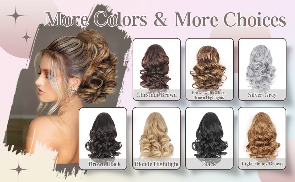 Cozi de Volum Ondulate Saten Violet