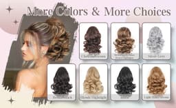 Cozi de Volum Ondulate Saten Violet