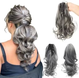 Cozi de Volum Ondulate GREY