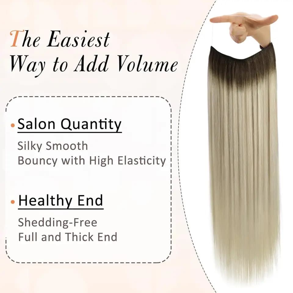 Extensii de Par Flip IN Luxe Ombre #1B #18