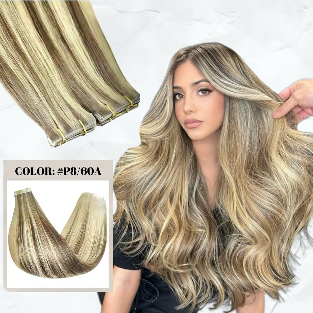 Extensii Invisible Tape Suvitat #8/#60A