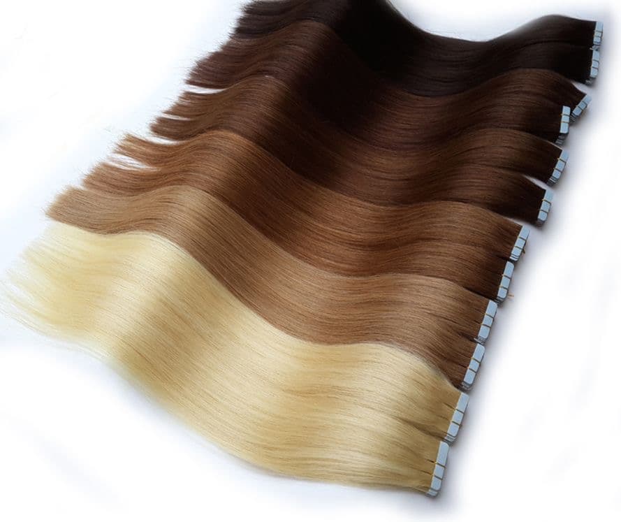 Extensii Invisible Tape Light Grey