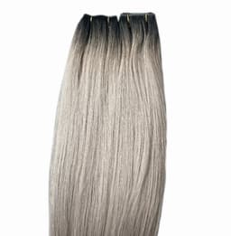 Extensii Invisible Tape Ombre #1/ Silver