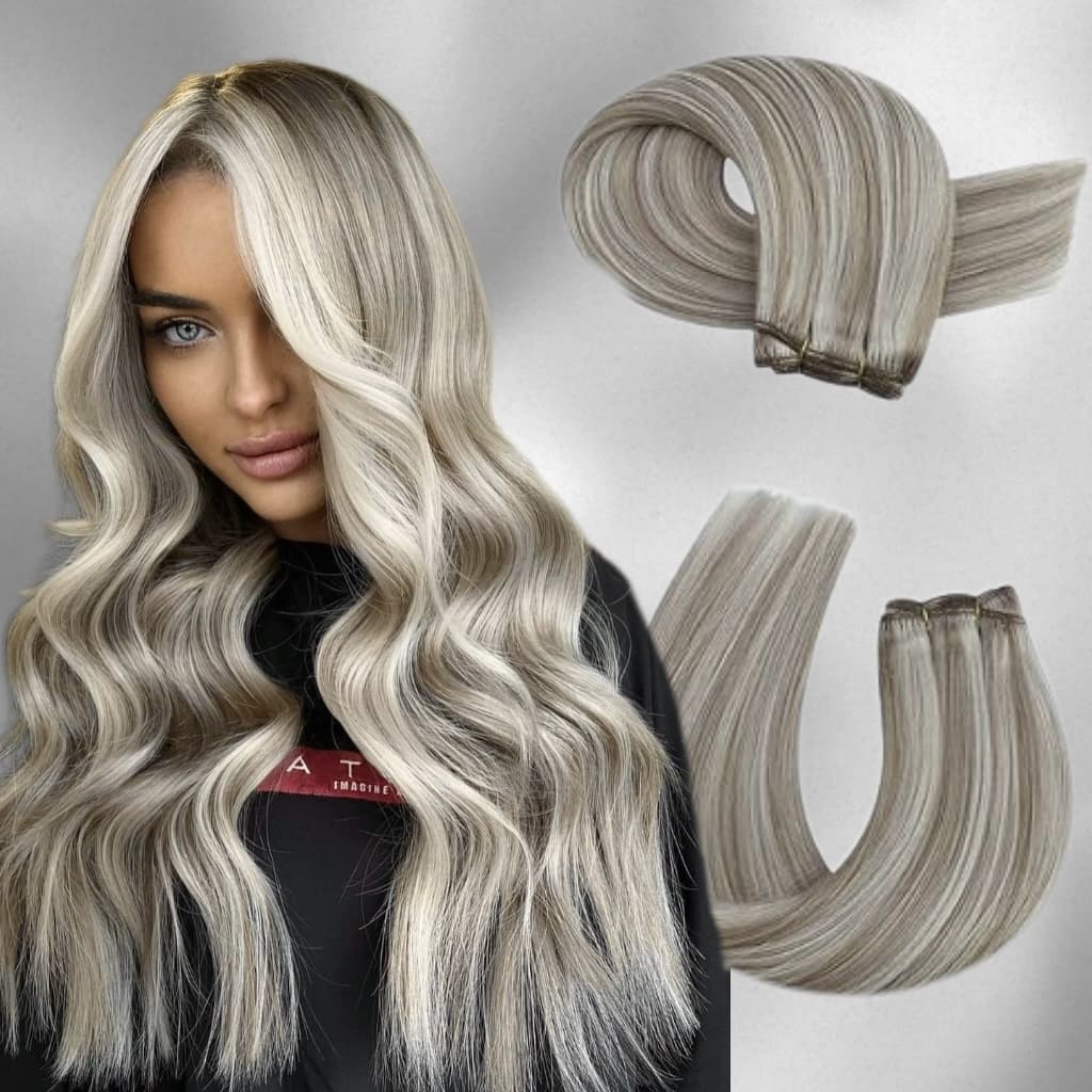 Extensii la Metru Balayage #19/ Silver