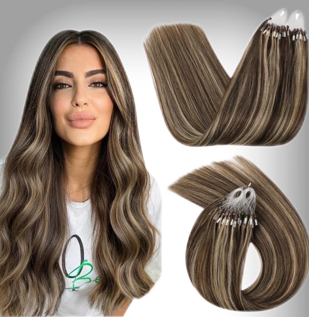 Extensii Microring Black Collection Balayage #4-27