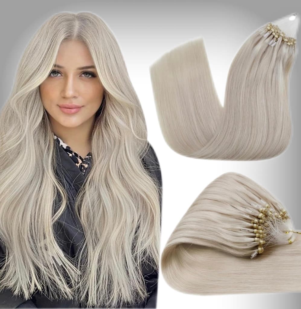 Extensii Microring Luxe Light Grey