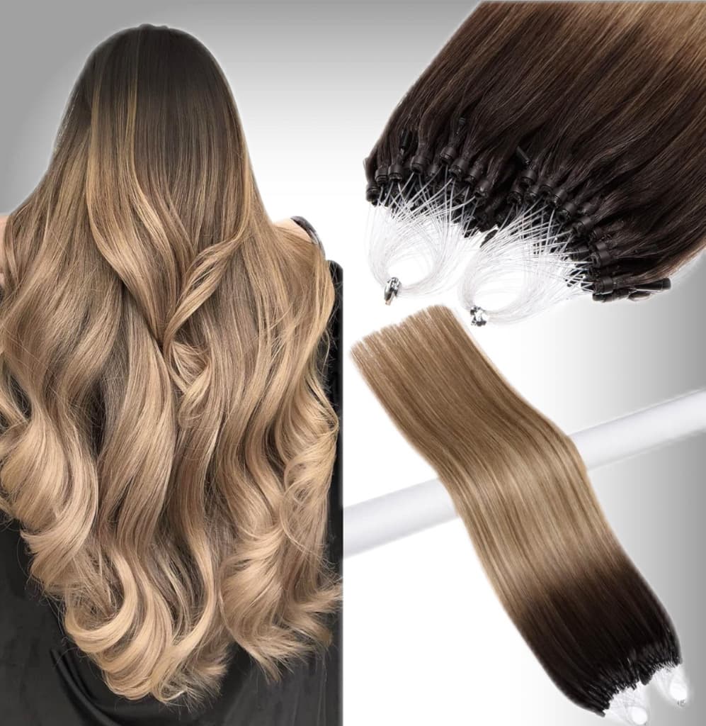 Extensii Microring Luxe Ombre #2 #8