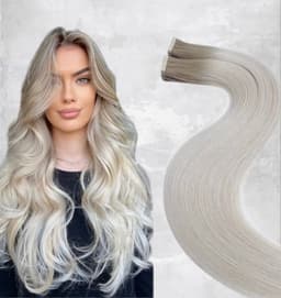 Extensii Tape In Diamond Ombre #19/Silver