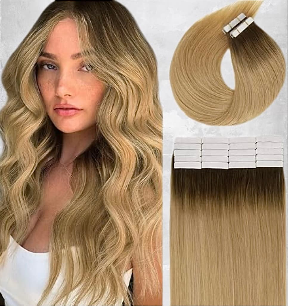 Extensii Tape In Luxe Ombre #6/ #20