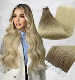 Extensii Tape In Diamond Balayage #7 Light Grey