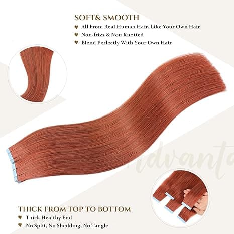 Extensii Tape In White Platinum #30M