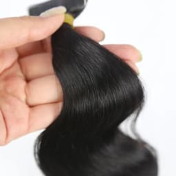 Extensii Tape-in SLAVIC Hair Negru