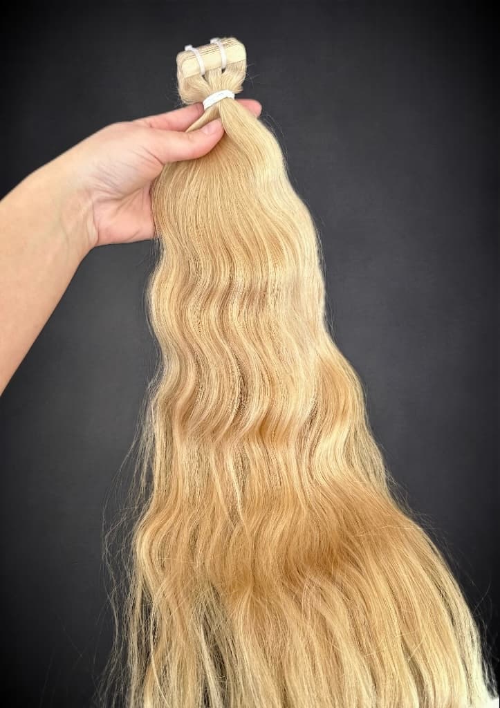 Extensii Tape-in SLAVIC Hair Blond Miere