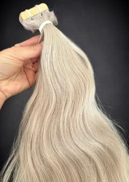 Extensii Tape-in SLAVIC Hair Light Grey