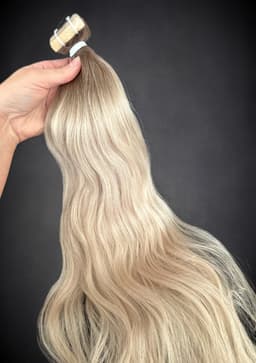 Extensii Tape-in SLAVIC Hair Ombre Saten Natural/ Blond Deschis