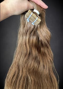 Extensii Tape-in SLAVIC Hair Saten Deschis