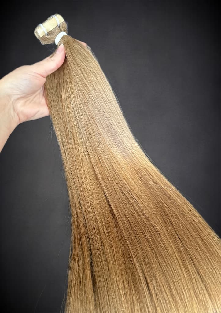 Extensii Tape-in SLAVIC Hair Saten Frappe