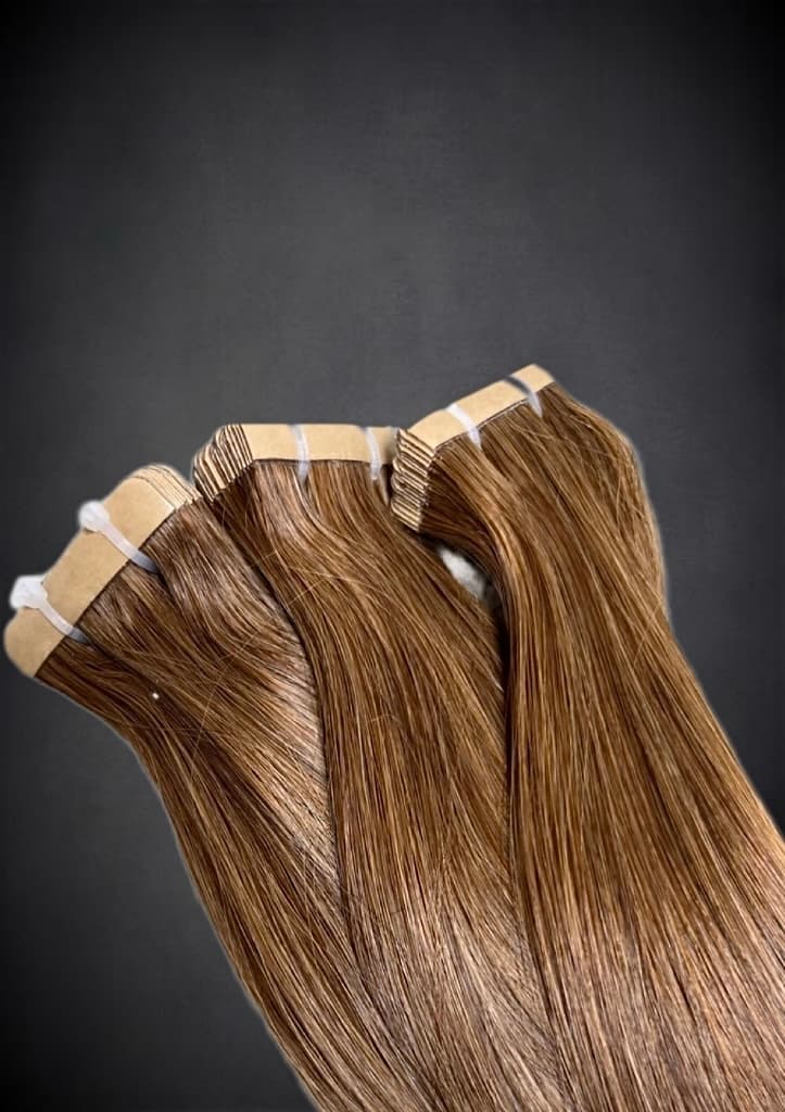 Extensii Tape-in SLAVIC Hair Saten Mediu