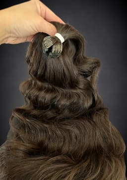 Extensii Tape-in SLAVIC Hair Saten Natural Inchis