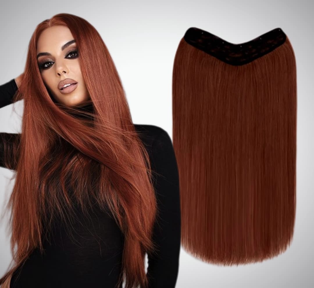 Trese de Par Natural V-Shape Luxe #33