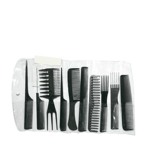 SET 10 PIEPTENI PROFESIONALI + HUSA